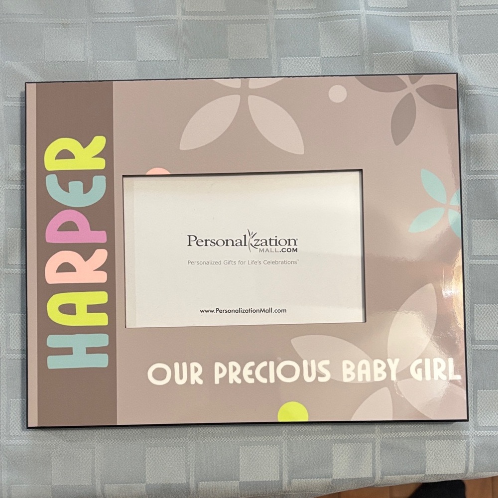 "Harper" Baby Picture Frame